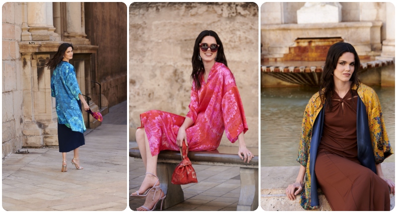 kimonos seda Vida y Milagros