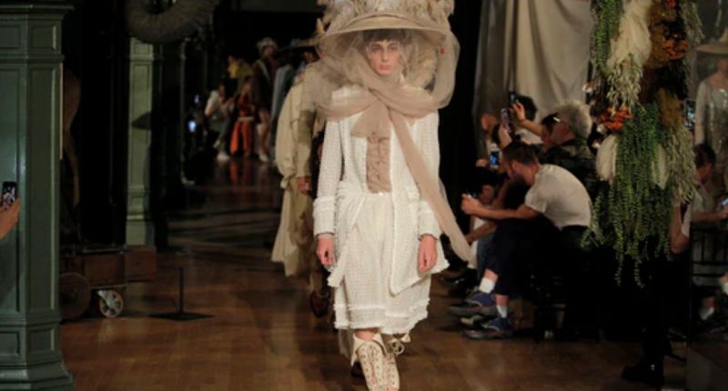 Uno de los últimos desfiles de Palomo Spain en Madrid fue en 2018, precisamente en la MBFWM.