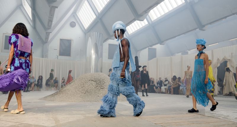 Imagen de James Cochrane en Zalando Visionary Award CPHFW.