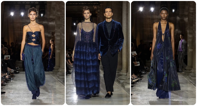 Giorgio Armani, sus últimos diseños en desfile en Milan Fashion Week