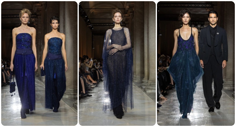 Giorgio Armani, sus últimos diseños en desfile en Milan Fashion Week