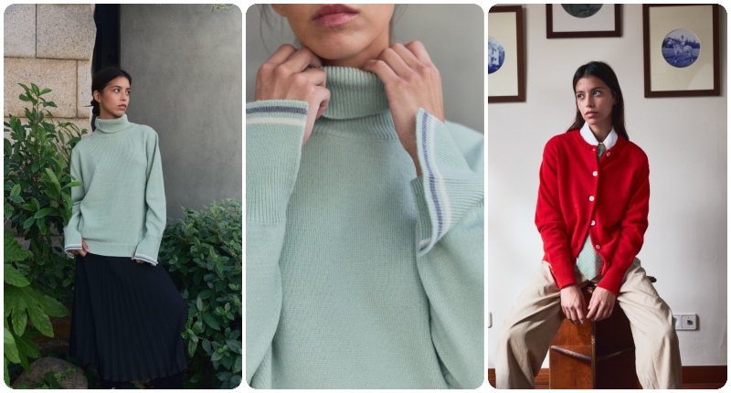La firma joven de punto Laia Alen presenta su colección otoño-invierno 2025/26