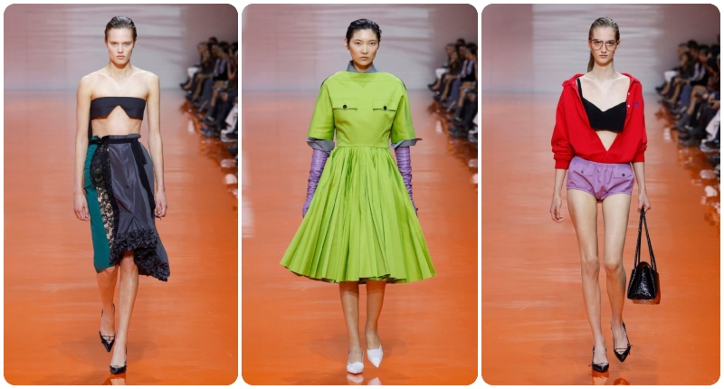 El colorismo de Prada en Milan Fashion Week