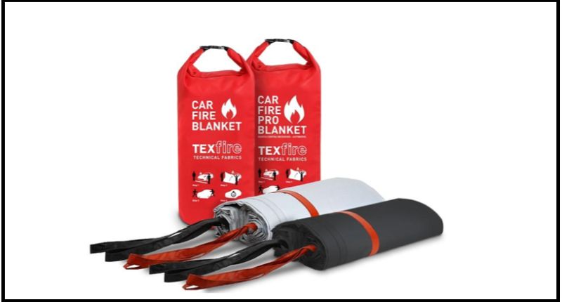  A diferencia de otras mantas que pueden atrapar gases inflamables y generar explosiones, el modelo de Texfire está diseñado para permitir la salida controlada de gases y el paso del agua.