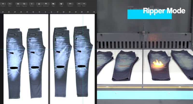 Novedad en equipamiento de Tonello para denim: THE Laser 2.0

