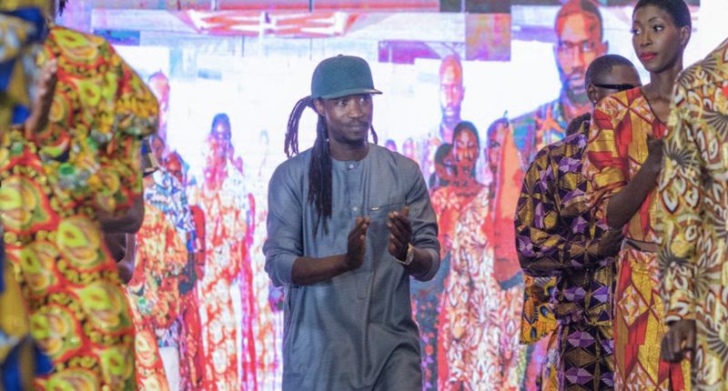 Usman Diaw, de Roubs Style, en la Munich Fashion Week.