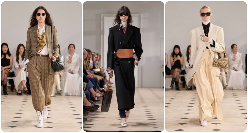 Estreno de Michael Rider en Celine en Paris Fashion Week.