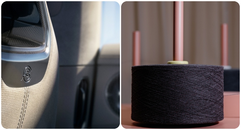 Hilos Wyron Truecycled en los respaldos de Lotus