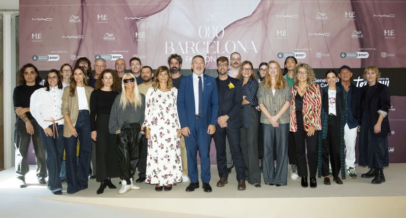 Miquel Sàmper, conseller d’Empresa i Treball de la Generalitat de Catalunya, en la 080 Barcelona Fashion.