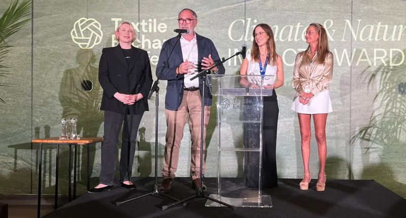 Los cuatro ganadores de los premios Climate & Nature de Textile Exchange