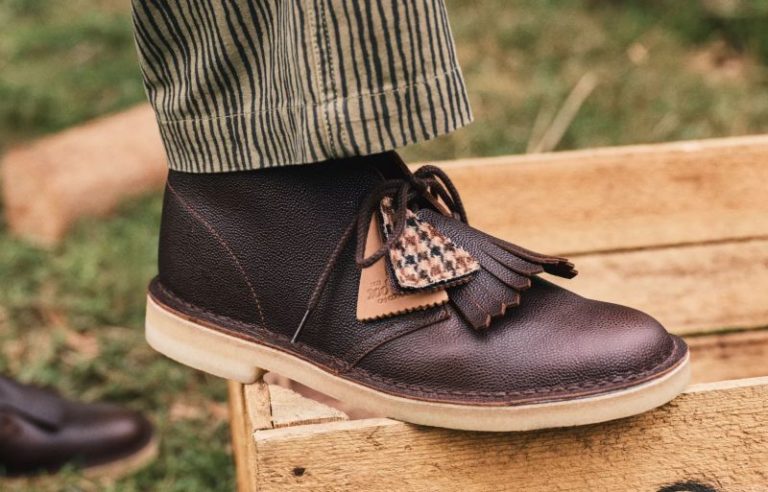 Un modelo actual de la Desert Boot, en grano escocés marrón, con un precio de 190 euros