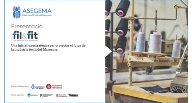 El textil de Mataró presenta la nueva feria fil&fit, en 2026