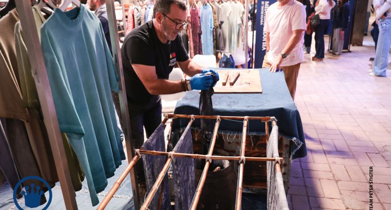Innovaciones en denim y sostenibilidad textil vistas en Kingpins