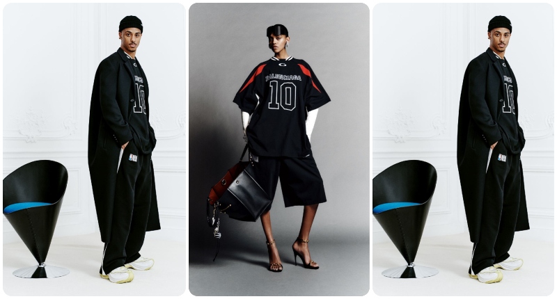 'Le Dix' y el baloncesto: Piccioli une el ADN de Balenciaga con la energía de la NBA