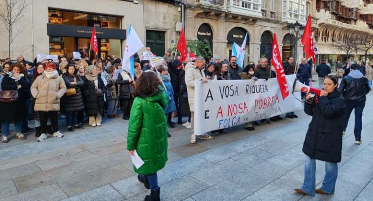 Huelga en Textil Lonia: nuevas movilizaciones en Ourense ante una propuesta "insuficiente"