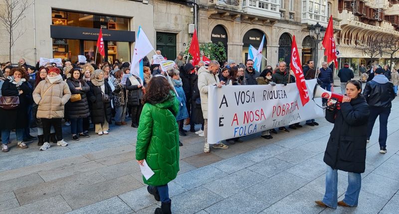 Huelga en Textil Lonia: nuevas movilizaciones en Ourense ante una propuesta "insuficiente"