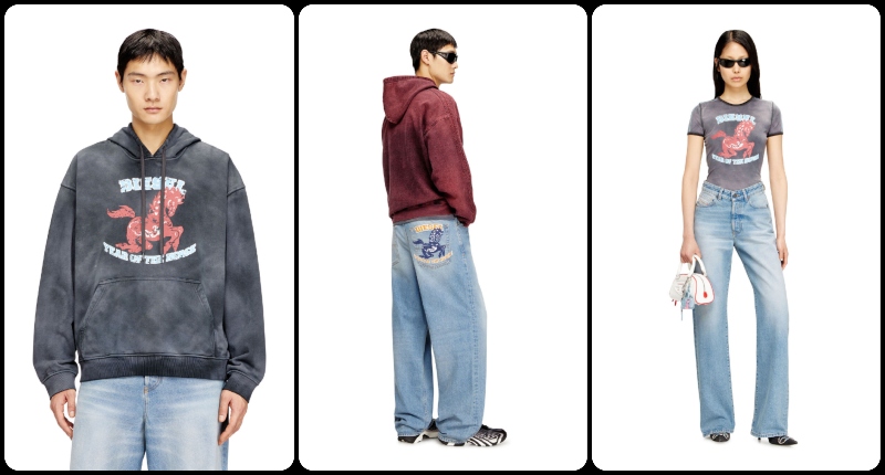 Diesel reivindica el espíritu del caballo con su nueva colección por el Año Nuevo Chino