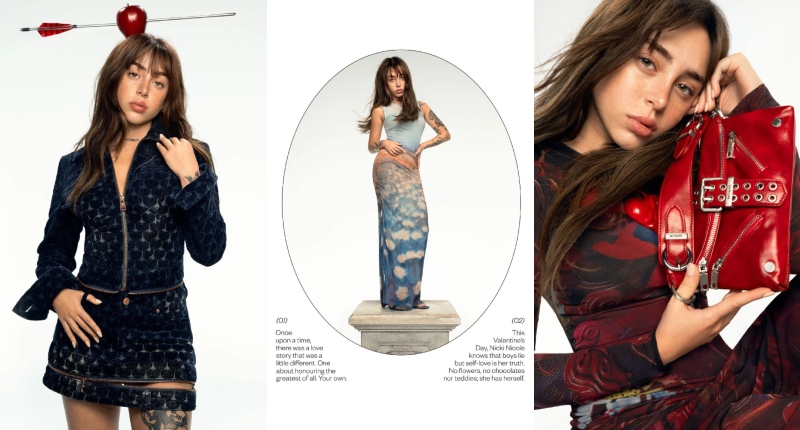 Desigual celebra San Valentín con la cantante Nicki Nicole y el lema 'Boys Lie'