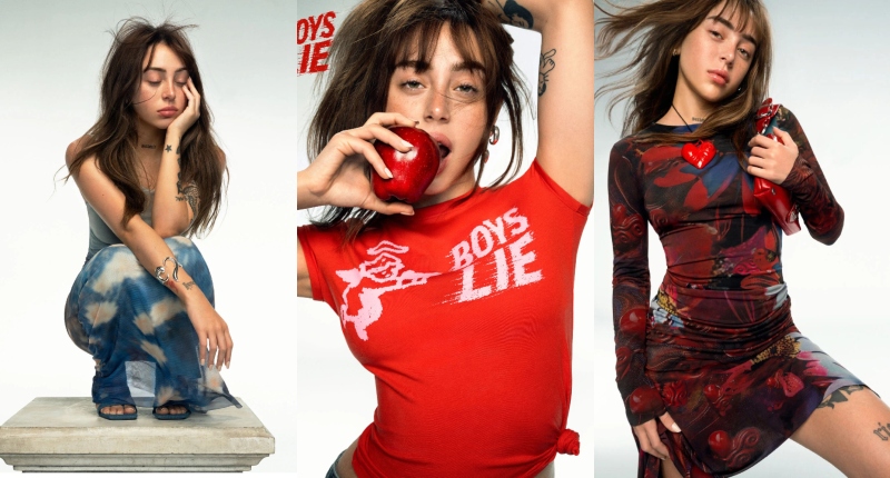 Desigual celebra San Valentín con la cantante Nicki Nicole y el lema 'Boys Lie'