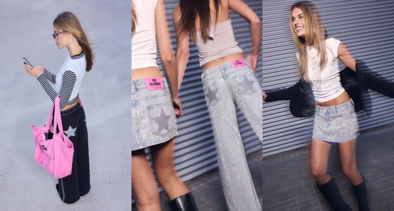 Los vaqueros con estrellas de la generación Z llegan a Stradivarius de la mano de One Dilemma