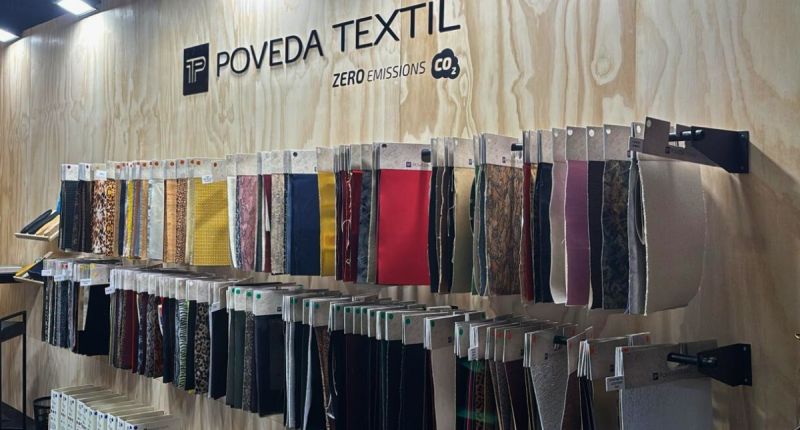 Poveda Textil presenta en Lineapelle Milán tejidos desarrollados con restos de palmera.