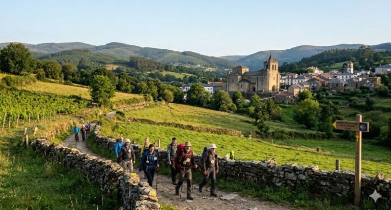 Proyecto pionero de reciclaje textil en el Camino de Santiago, de la Xunta de Galicia