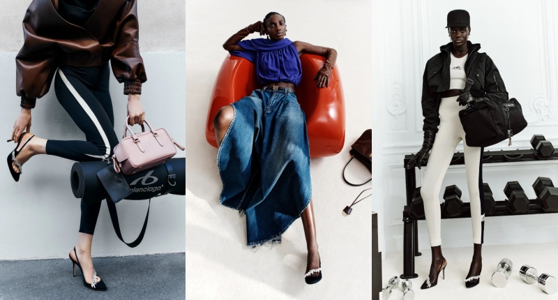 La colaboración surgió del diálogo entre Manolo Blahnik y Pierpaolo Piccioli, director creativo de Balenciaga