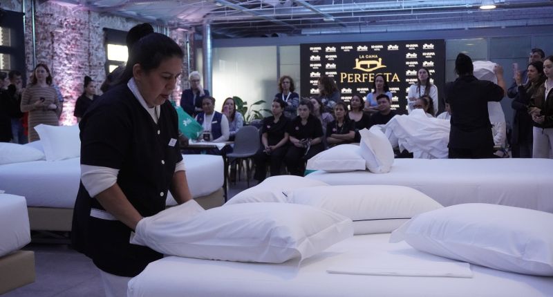 Los ganadores de La Cama Perfecta II fueron Yendri, del hotel Claridge Madrid, en el primer puesto;  Sandro, de The Madrid Edition, con la plata, y Yohalia, de Luxuan, en el tercer puesto.