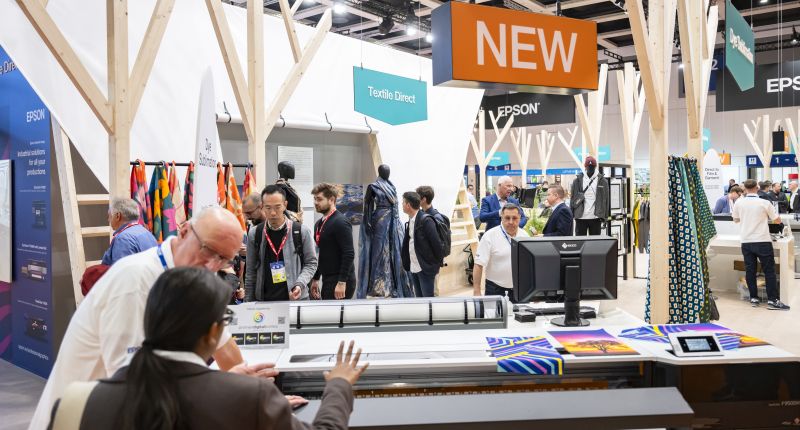 El debut de 'Textile' en FESPA 2026 contará con grandes marcas, como Epson, Brother y Kornit