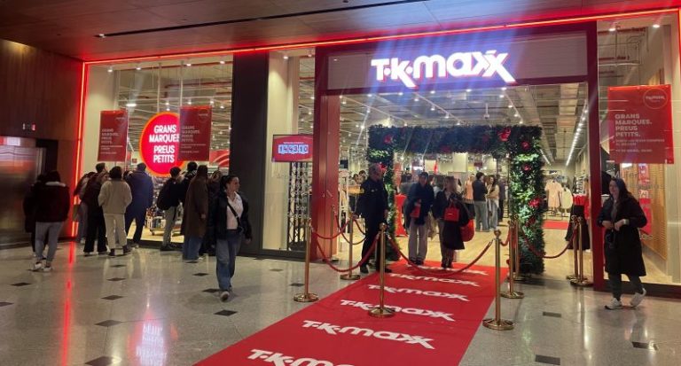 TK Maxx aterriza en Barcelona y traza su expansión por España