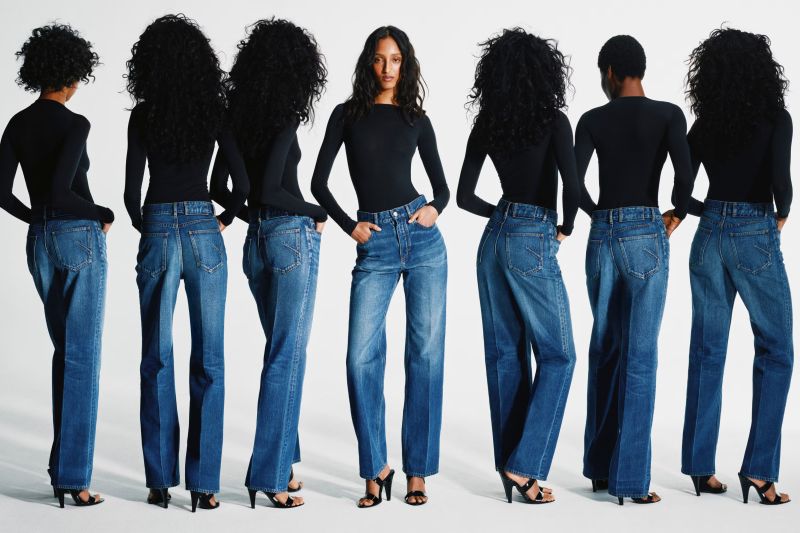 Alaïa se estrena en denim con seis cortes escultóricos
