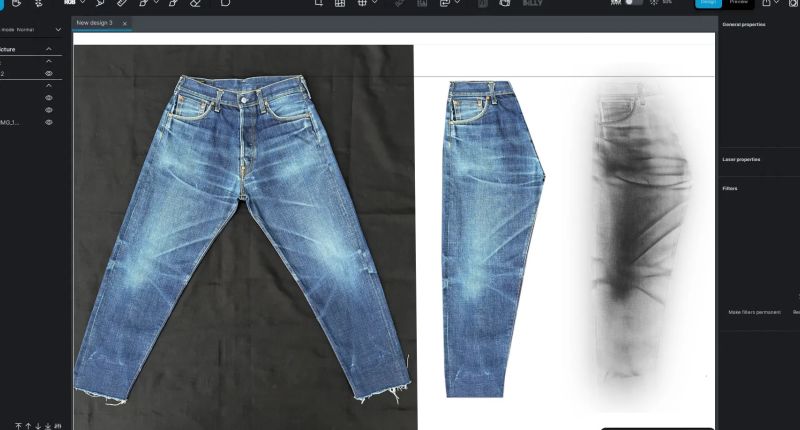 Jeanologia lanza Billy, la IA que digitaliza el diseño láser del denim