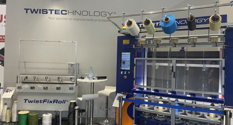 Twistechnology demostró su dominio en máquinas retorcedoras para hilos técnicos en Techtextil.