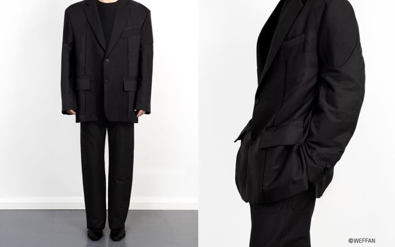 Balenciaga ha presentado una innovación desarrollada en colaboración con Weffan, participante en la Start-Up Valley de ITMA 2023.