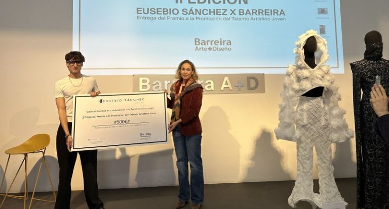 Eusebio Sánchez y Barreira A+D premian a Diego Sempere como talento joven