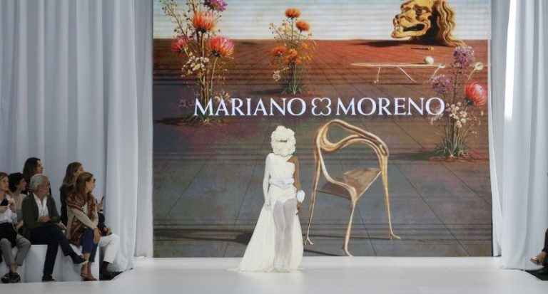 Mariano Moreno transforma las flores en 'Groundbreaking' en BBFW 2026