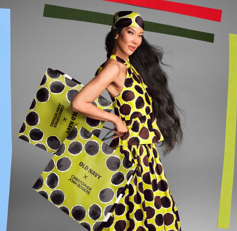 Colores vibrantes y maximalismo con Old Navy, Zac Posen y Christopher John Rogers