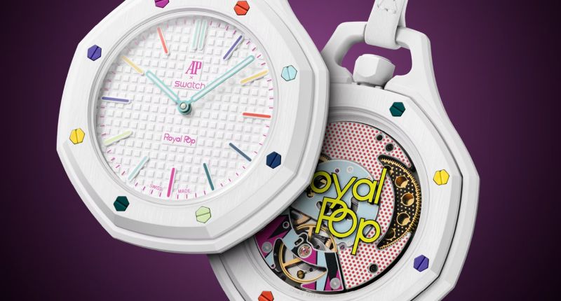 Royal Pop, de Audemars Piguet con Swatch, disponible en ocho colores.