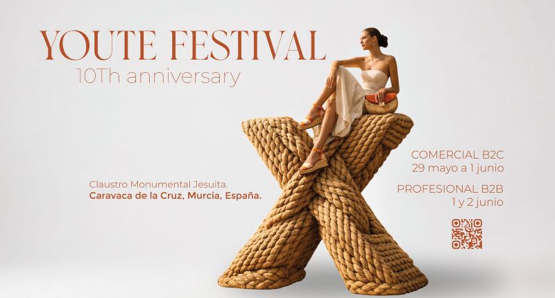 Calzia celebra la 10ª edición del YOUTE Festival, dedicado al yute de Caravaca