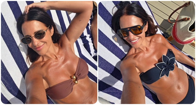 Los bikinis favoritos de Paula Echevarría son de Ysabel Mora