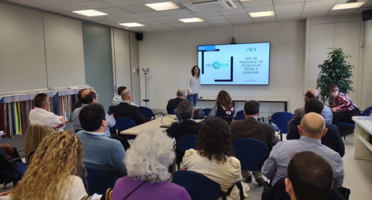Cataluña acelera en economía circular: Tèxtils.CAT culmina cinco proyectos
