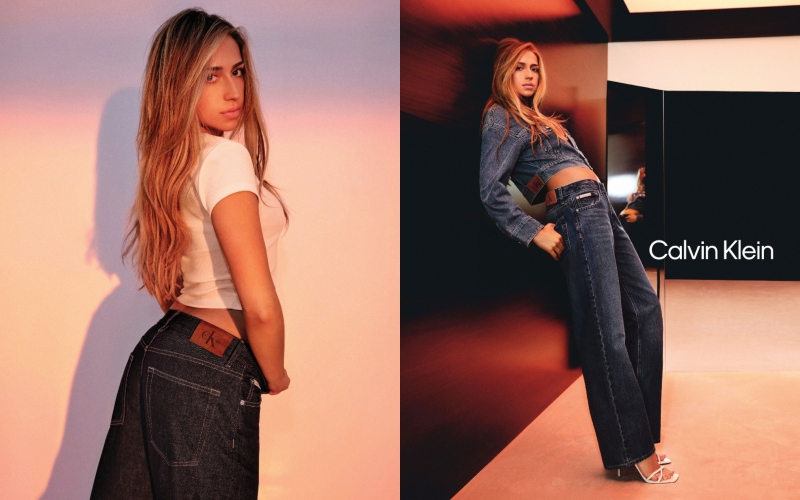 Calvin Klein ficha a la cantante Tate McRae para su campaña de denim 'Feel the Fit'