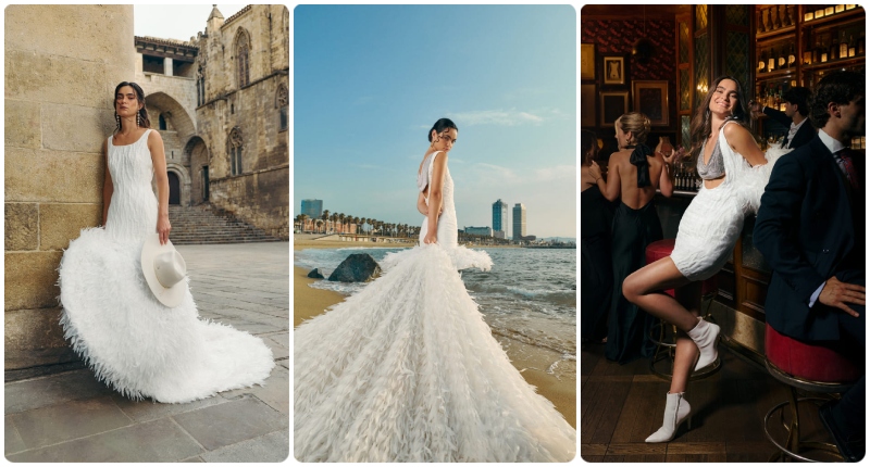 Mariano Moreno diseña el vestido de la campaña de Barcelona Bridal Fashion Week 2027