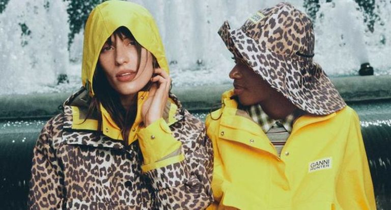 Ganni y Hunter transforman los días de lluvia con su nueva colaboración