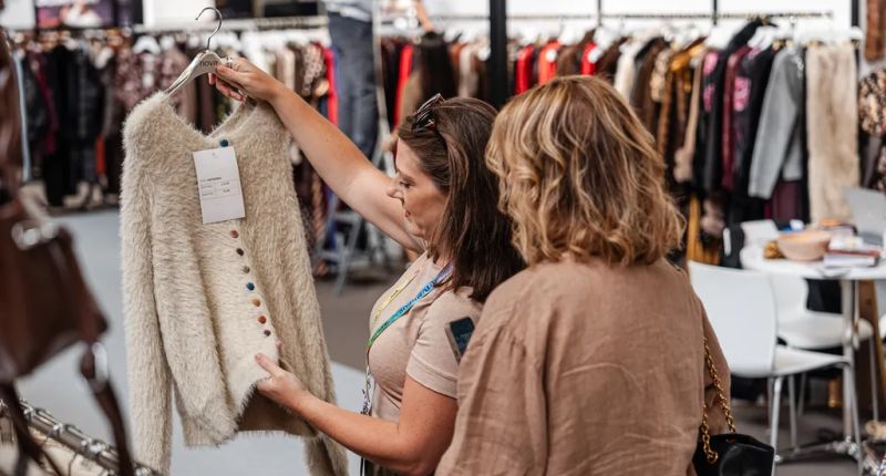 Papel reducido de la moda en Autumn Fair.