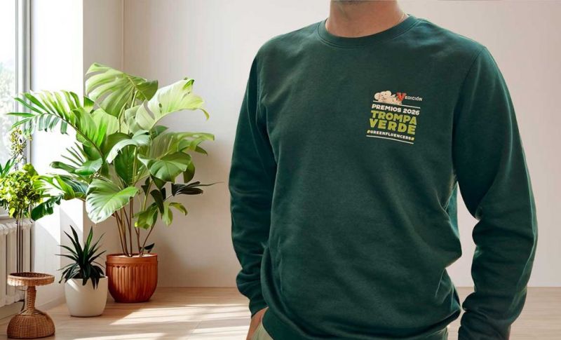 be green viste con algodón orgánico a los 'greenfluencers' en los Premios Trompa Verde 2026